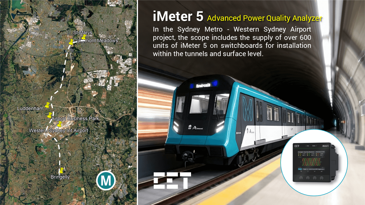 Over 1,300 iMeter 5 Units to Power Sydney Metro!
