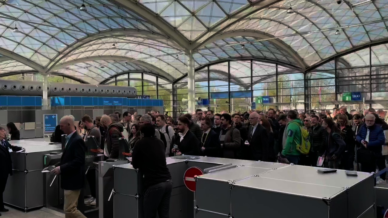 Entrance of Hannover Messe 2026